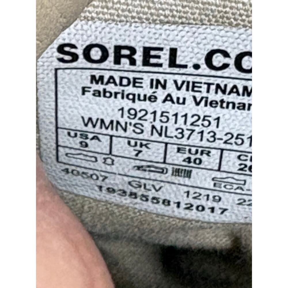 Sorel Women's Cate Chelsea Boot - Casual Waterproof - Sandy Tan - Size 9 - Picture 4 of 5